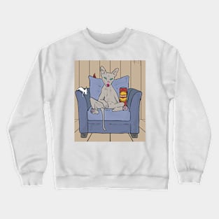 The drunken cat Crewneck Sweatshirt